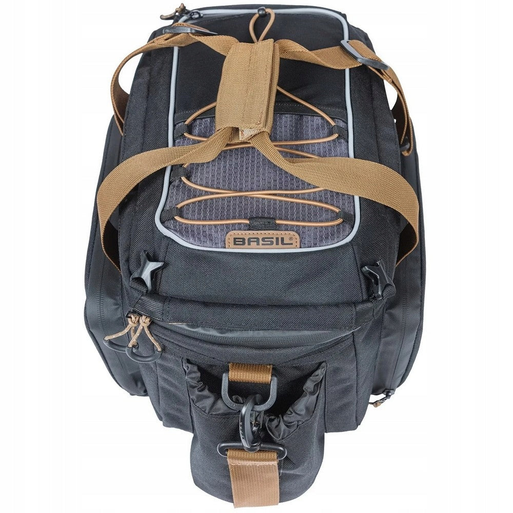 Basil Miles XL Pro Luggage Bag (MIK) - 9-36L black Packaging status original