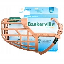 Baskerville Classic Dog muzzle 10 Beige 36cm
