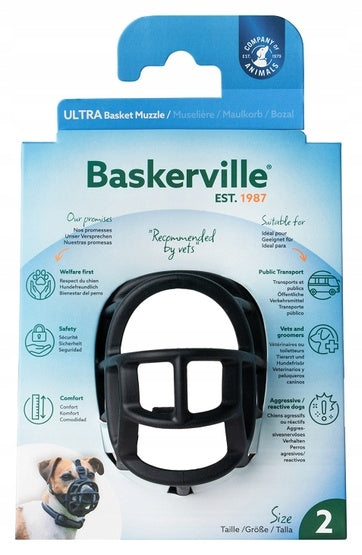 Baskerville muzzle Ultra-2 black
