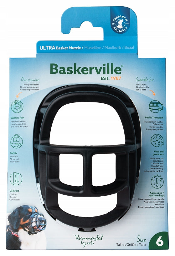 Baskerville muzzle Ultra-6 black