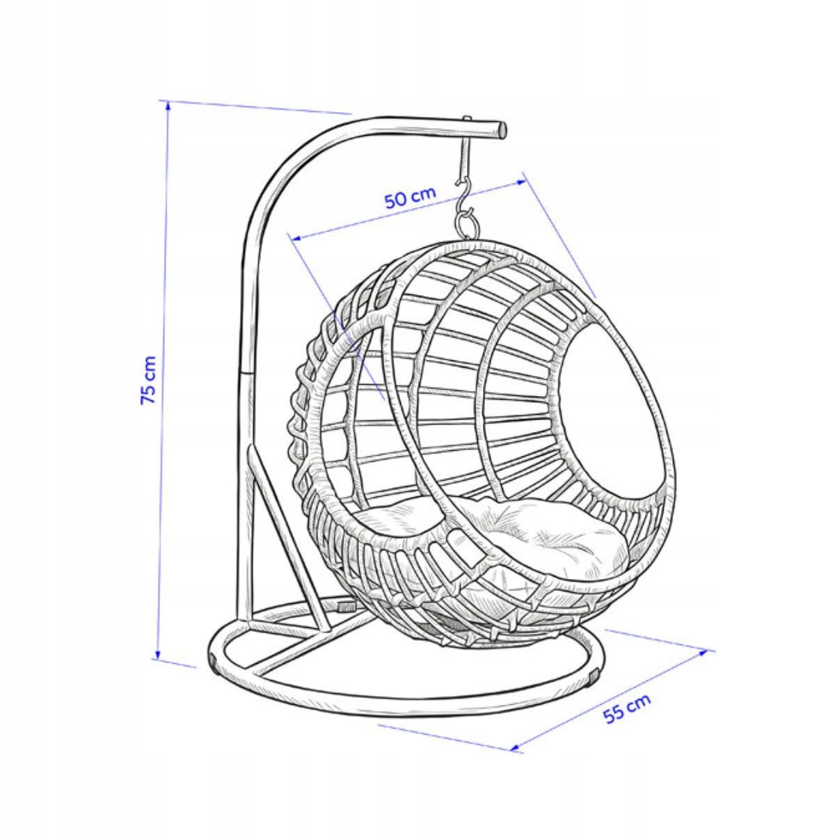 Basket bed swing Brand Bottari