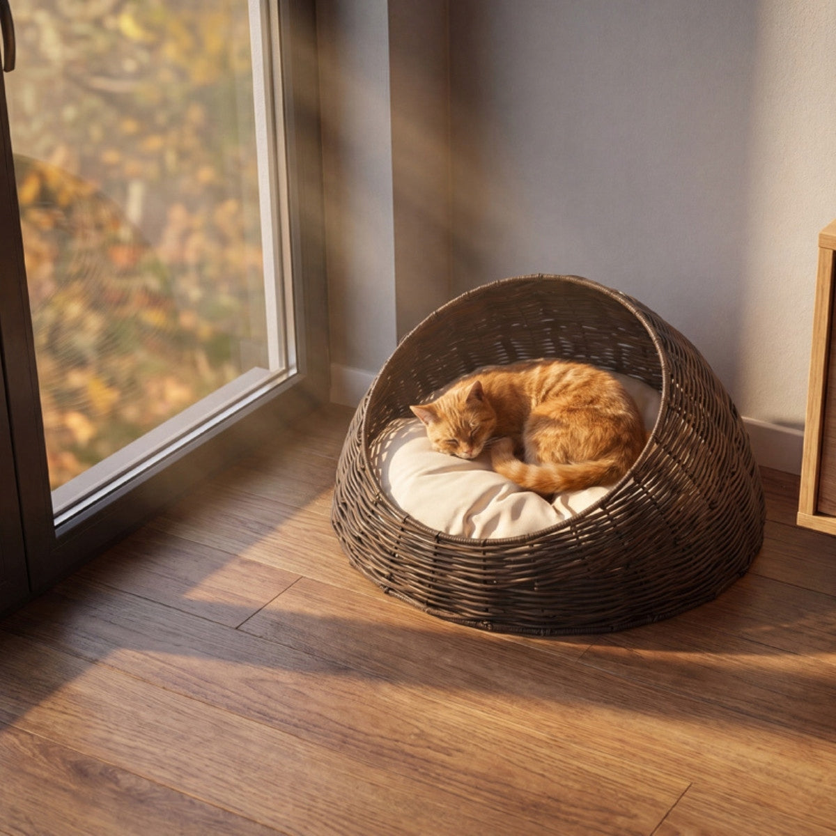 Basket oval bed with visor Manufacturer code BGP2447B
