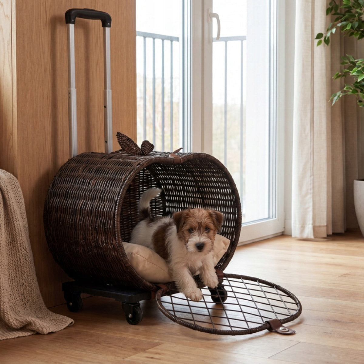Basket transporter brown Product depth 30 cm