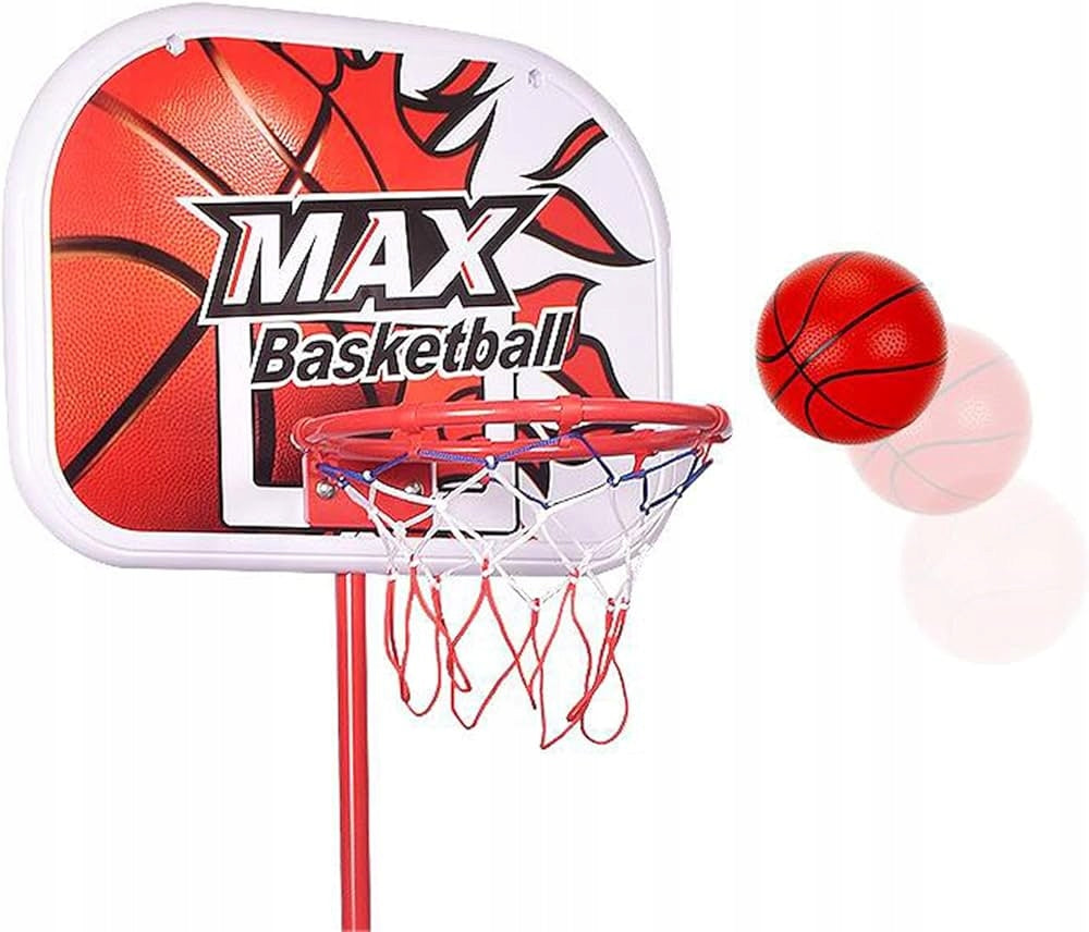 Basketball Basket Basketball Board Adjustable Set with Ball up to 165cm Packaging status original