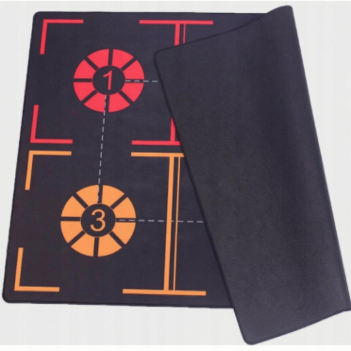 Basketball Footwork Training Mat Quiet Basketball Dribbling Adult Style a Packaging status original