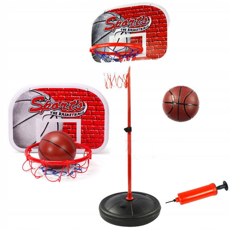 Basketball Set on Stand 90-160cm BALL Pump Adjustable