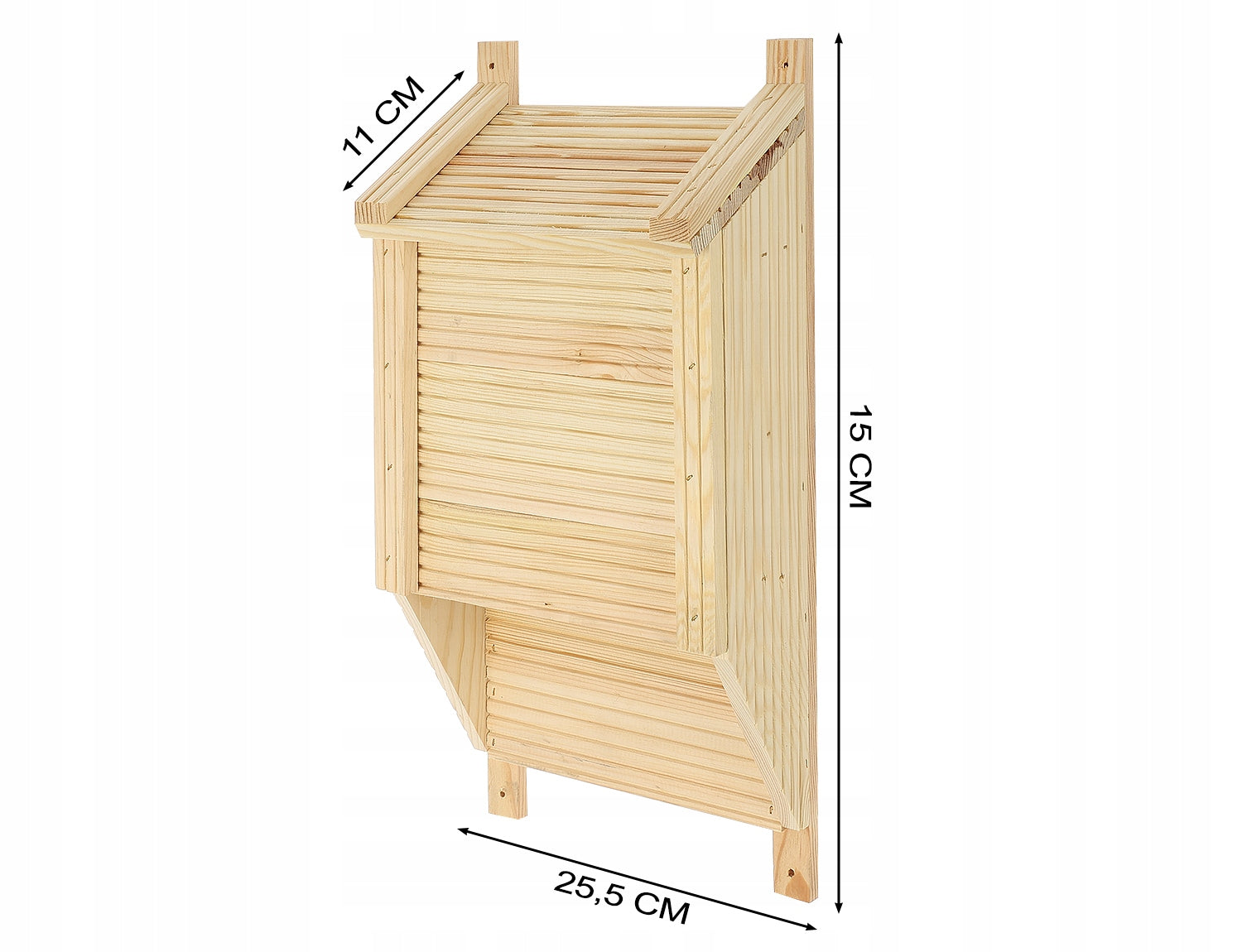Bat box shelter house Type N2 Manufacturer code Budka dla nietoperza schron domek Typ N2