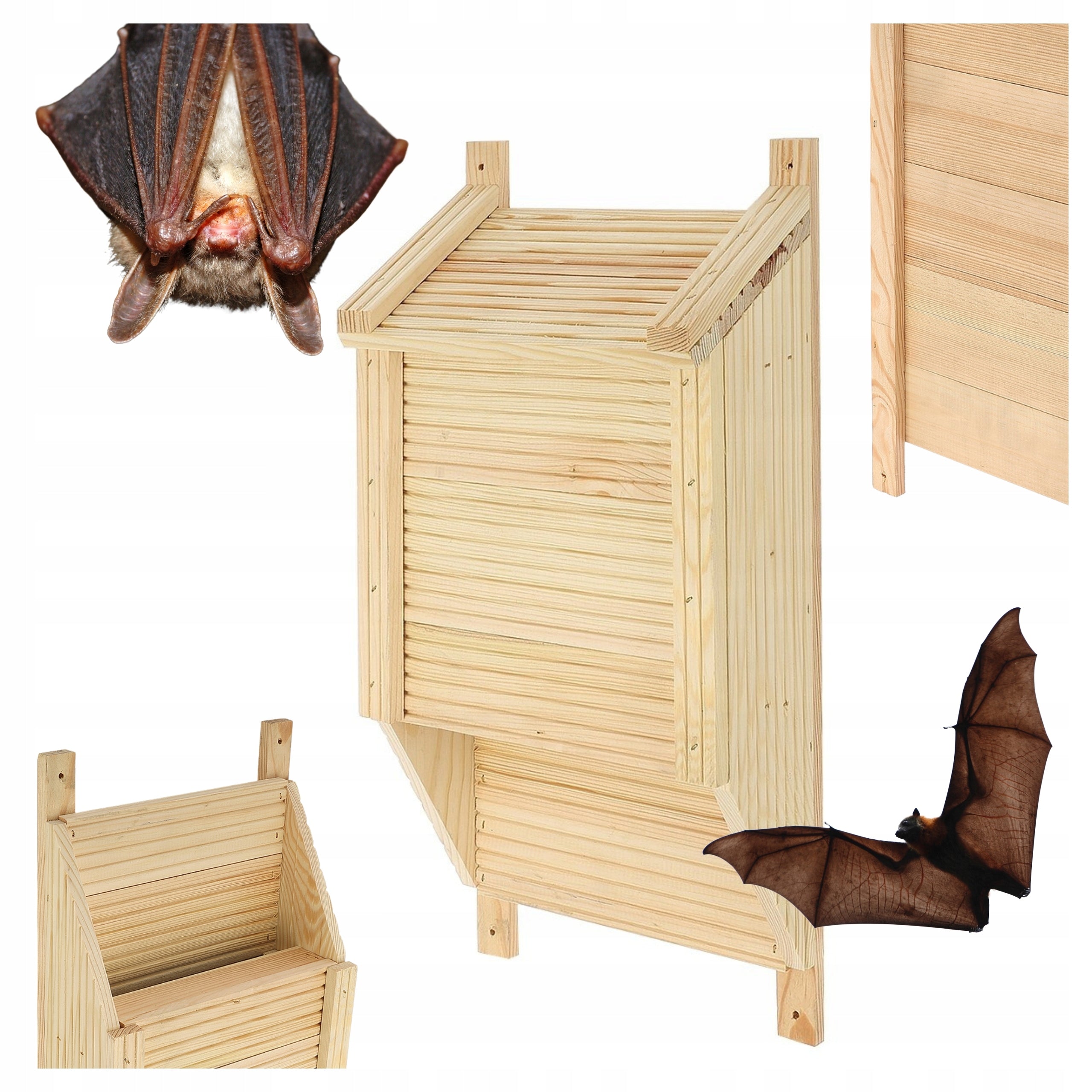 Bat box shelter house Type N2