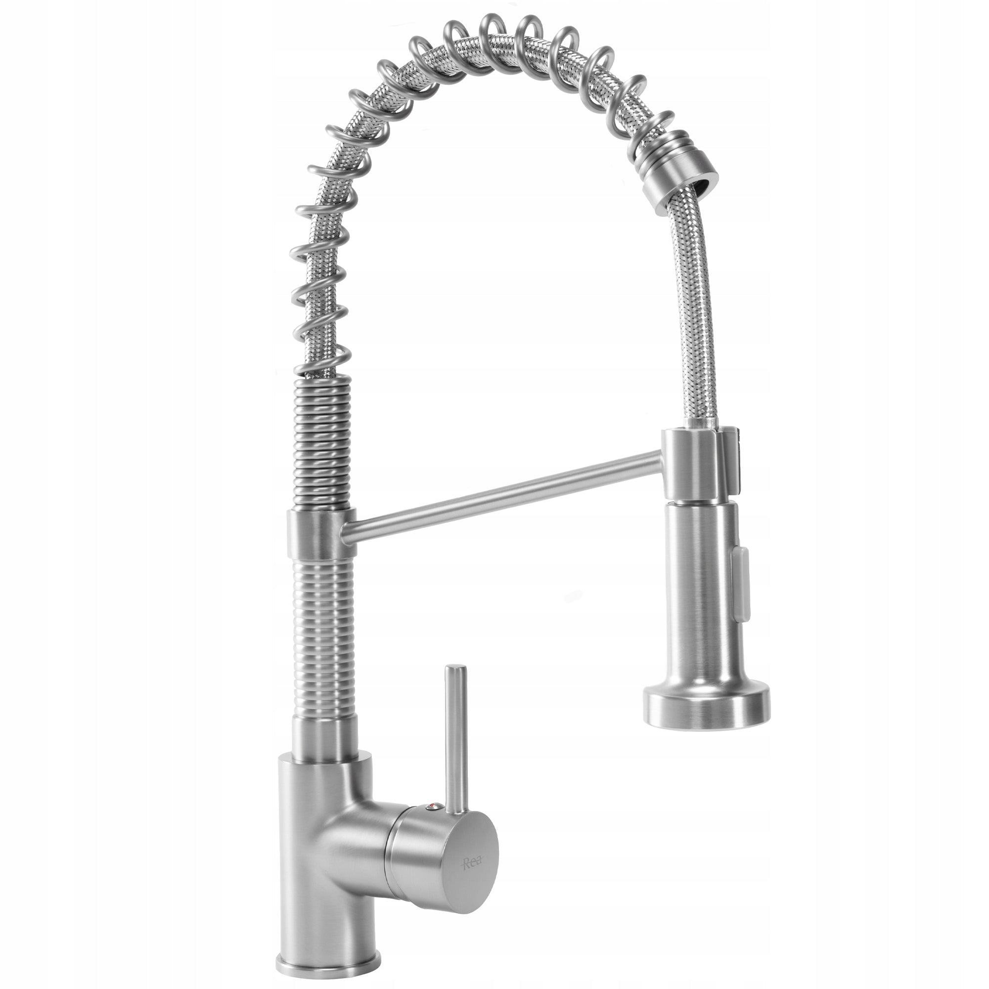 Rea Spring Küchenarmatur aus gebürstetem Nickel 