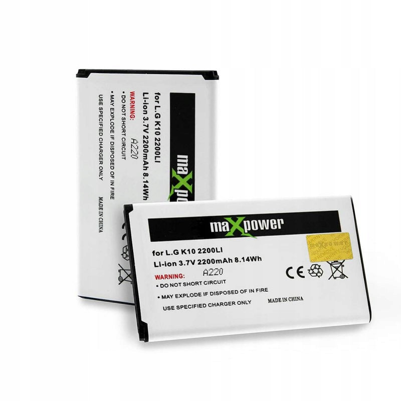 MaxPower LG K10 2200 LI-ION 