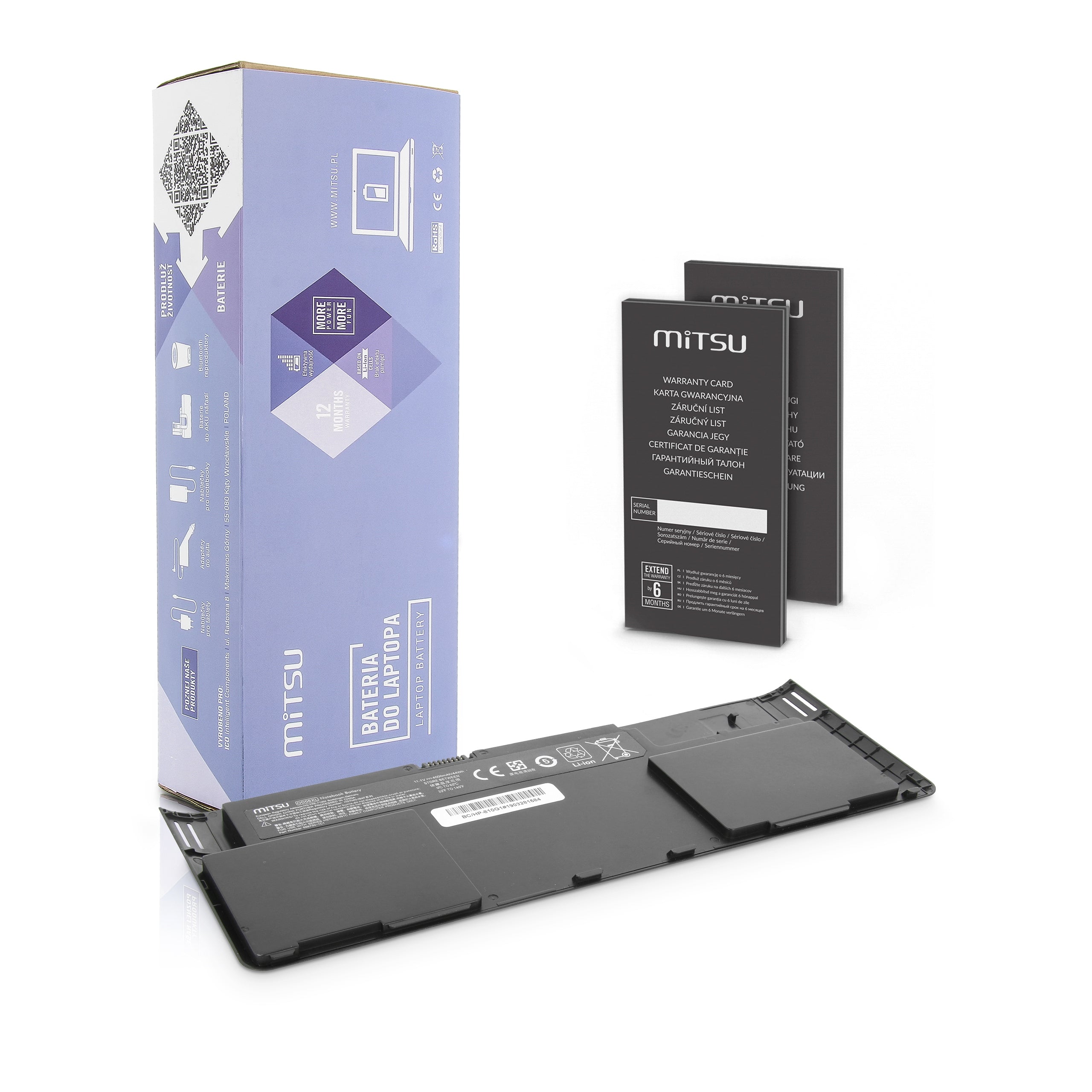 Mitsu BC/HP-810G1 (HP 4000 MAH 44 WH)