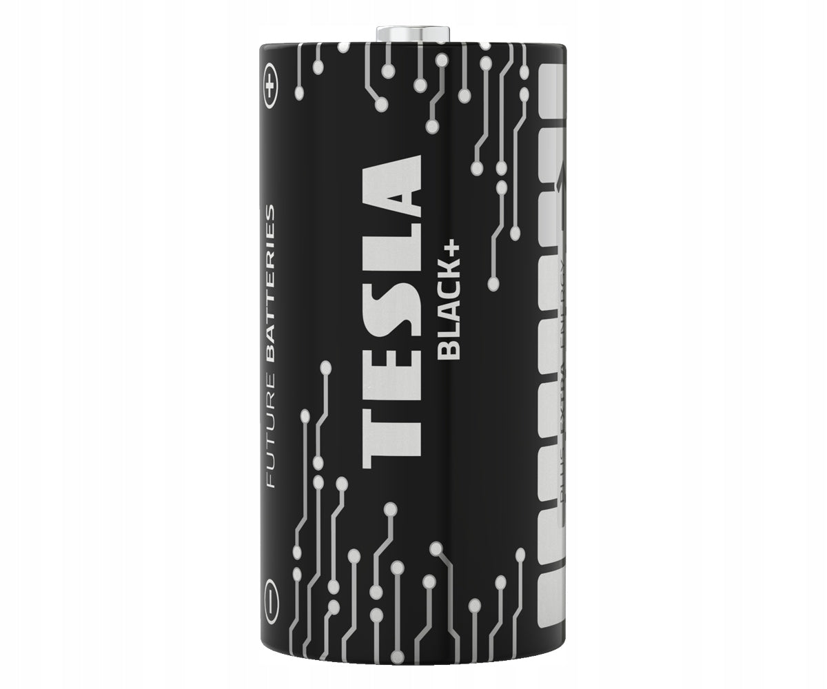 Batterie "Tesla" C Schwarz+ ​​LR14 (2 Stk.) 