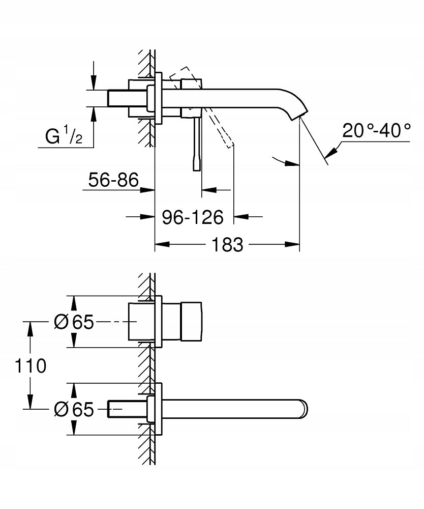 Grohe Badarmatur Essence 