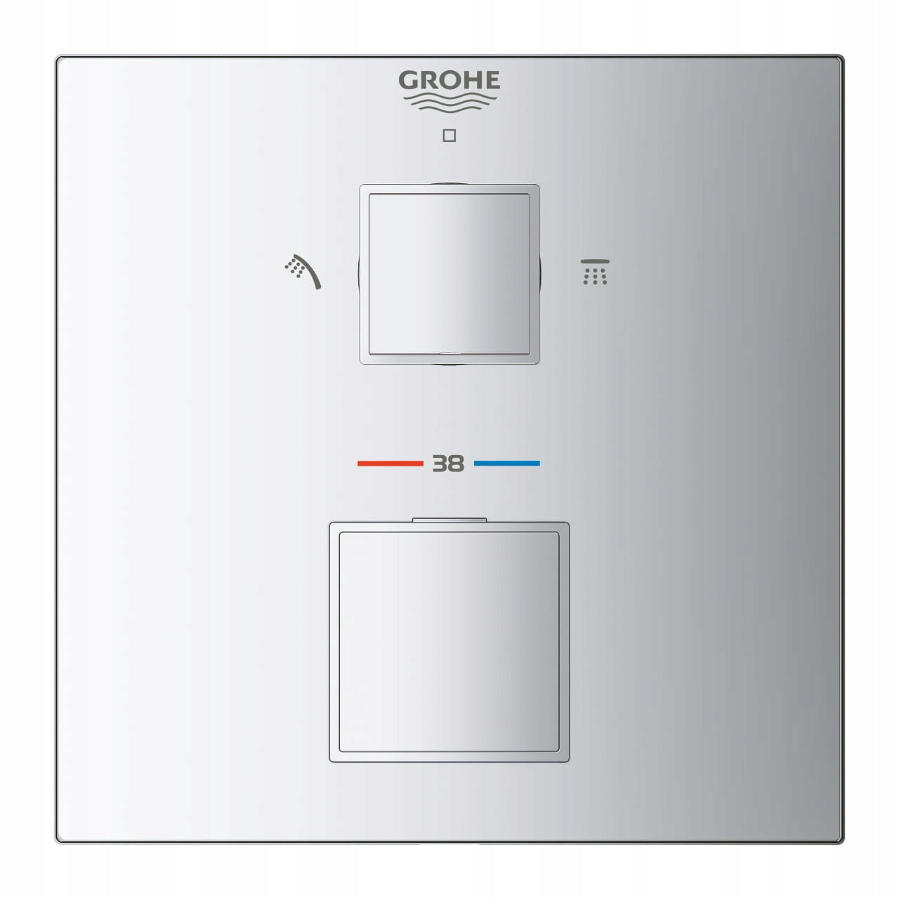 Grohe Thermostat-Duscharmatur Grohtherm Cube 