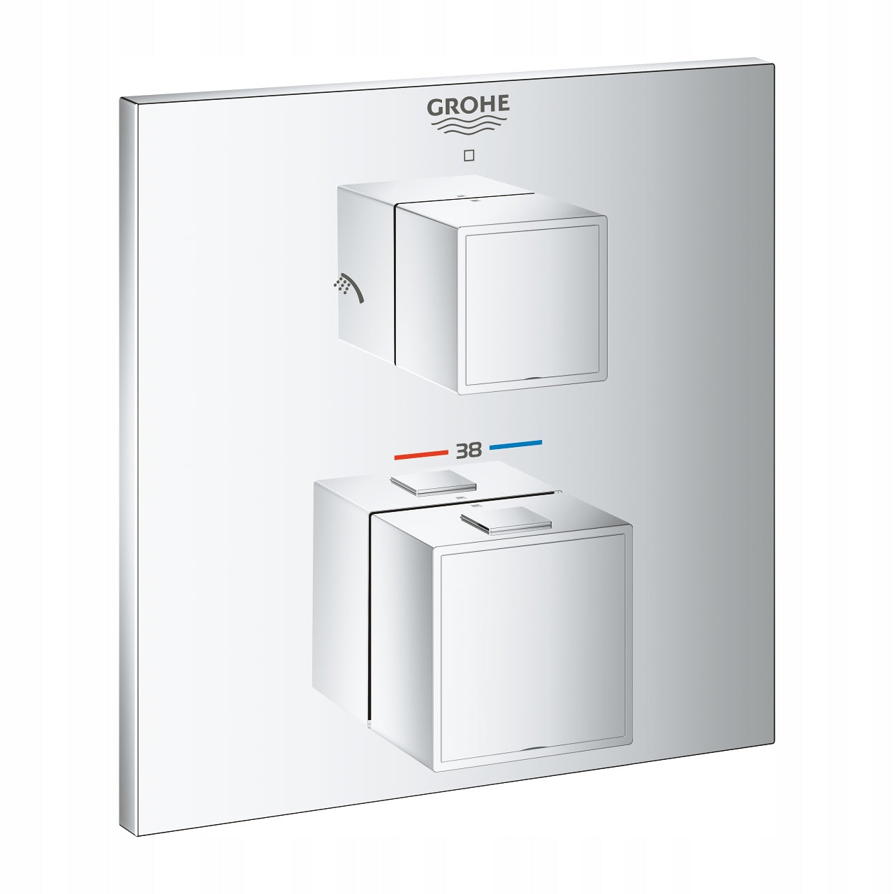 Grohe Thermostat-Duscharmatur Grohtherm Cube 