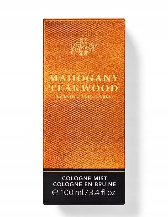 Bath & Body Works Mahogany Teakwood Eau de Cologne 100ml EAN (GTIN) 5907196579059