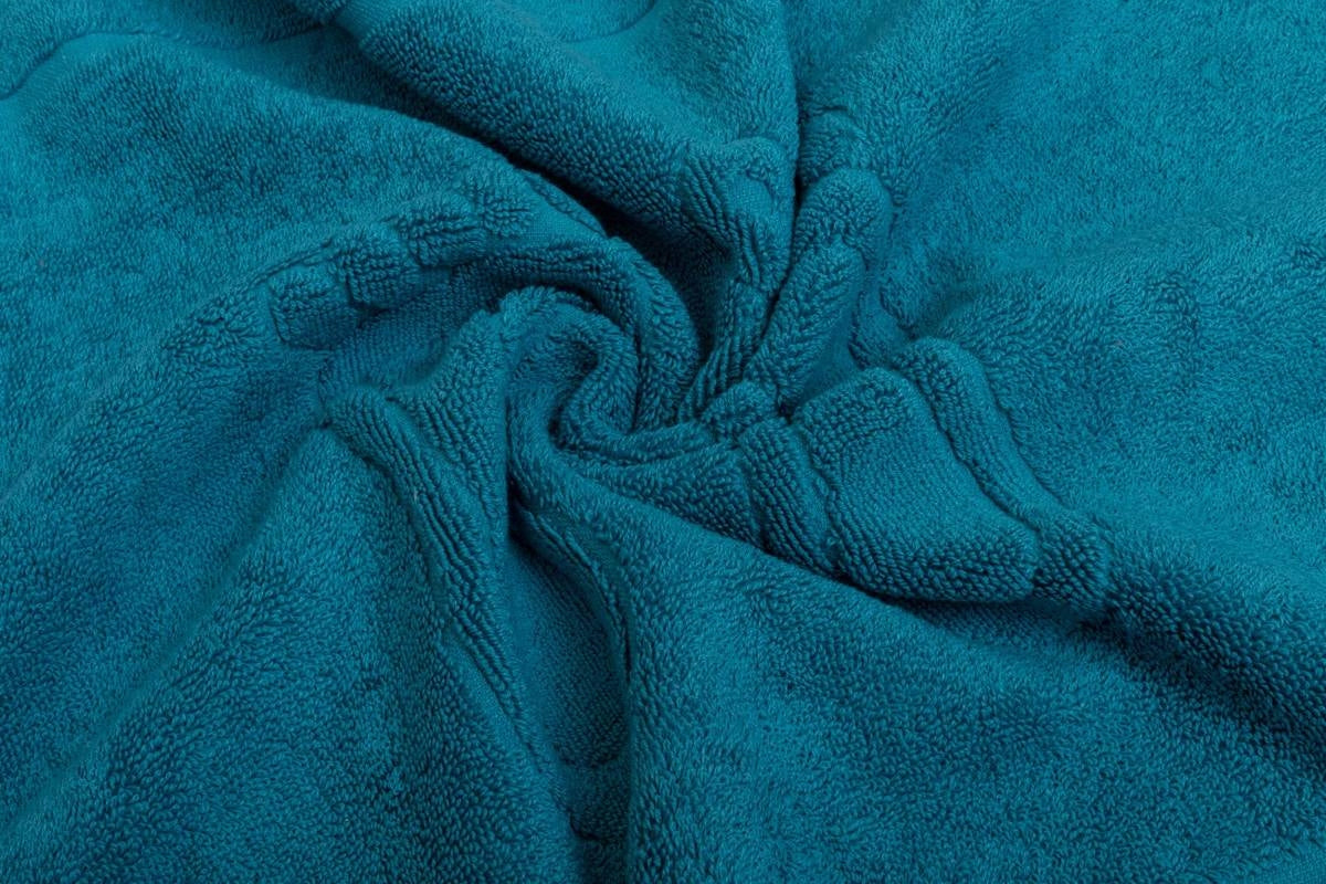 Bath Towel Bathroom Foot 50x70cm Cotton Blue Hotel Length 70 cm