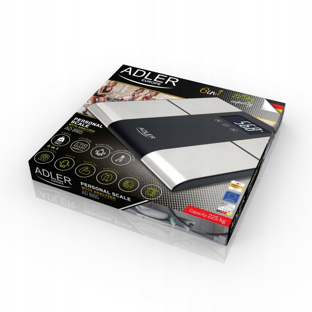 Bathroom Analytical Scale Up to 225KG LCD with Adler Analyzer Brand no brand