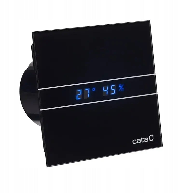 Bathroom Fan CATA E100 GTH Black + Humidity Sensor