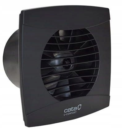 Bathroom Fan CATA UC12 Timer Black