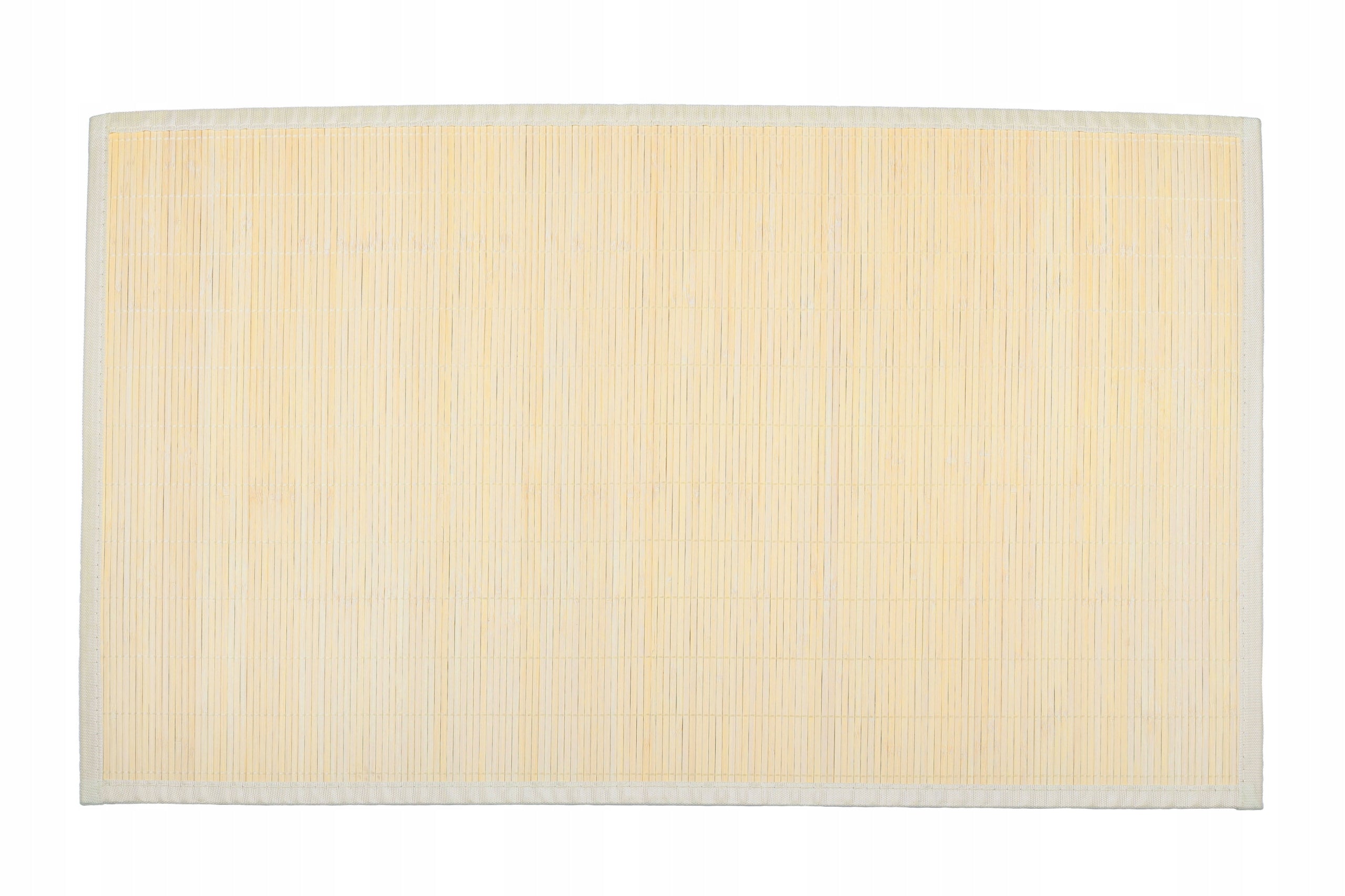 Bathroom MAT BAMBOO Kitchen Rug NATURAL 60x90cm Length 90 cm