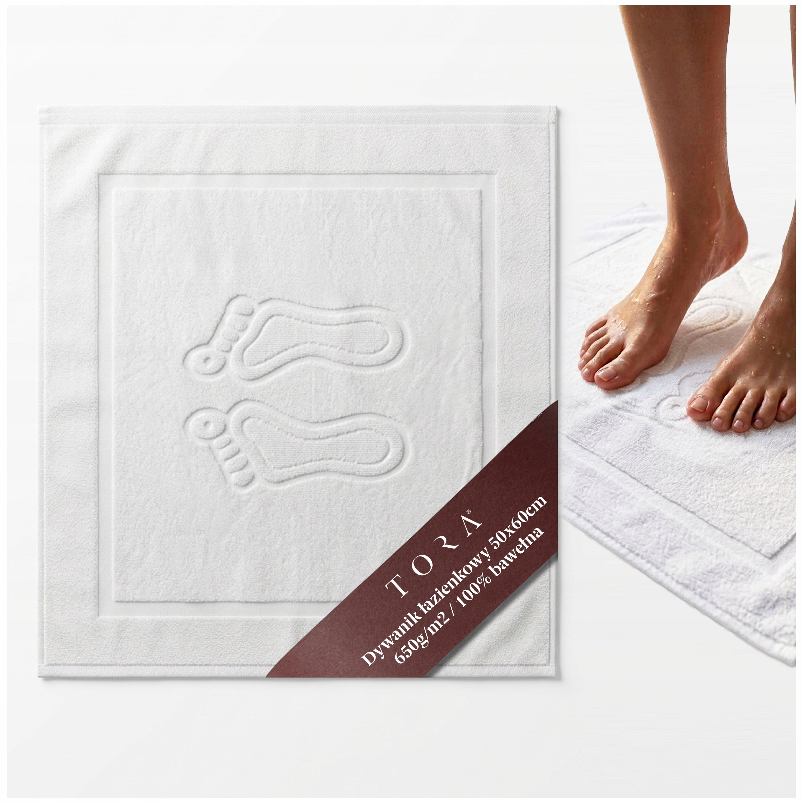 Bathroom MAT RUG hotel foot 50x60cm