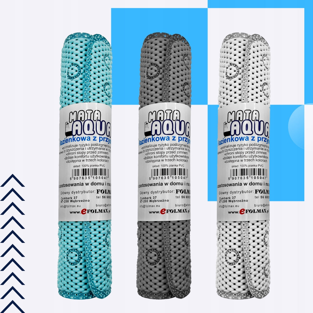 Bathroom Mat Non-Slip Foam for Bathtub with Suction Cups 43x91cm Manufacturer code 5907635105047