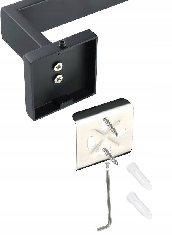 Bathroom Paper Holder Gold Mat CARO Metal Pin Mount Brand Msanit