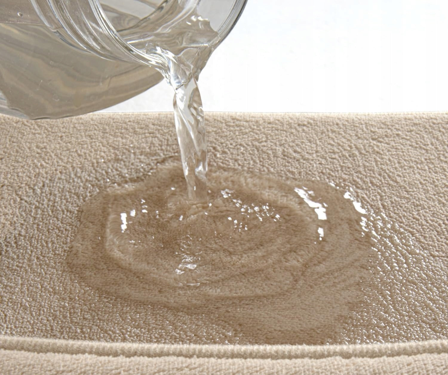 Bathroom Rug 40×60 Memory Foam Beige Anti-slip Brand no brand