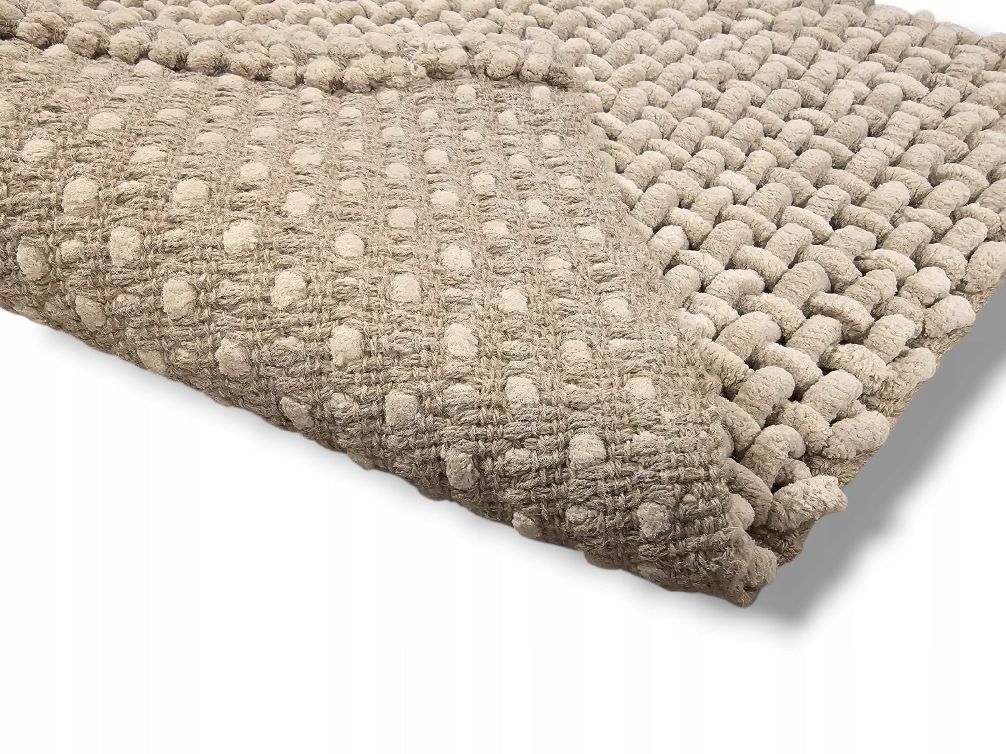 Bathroom Rug 60x100 Beige Rug For Bathroom Toilet Non-Slip Manufacturer code 507398