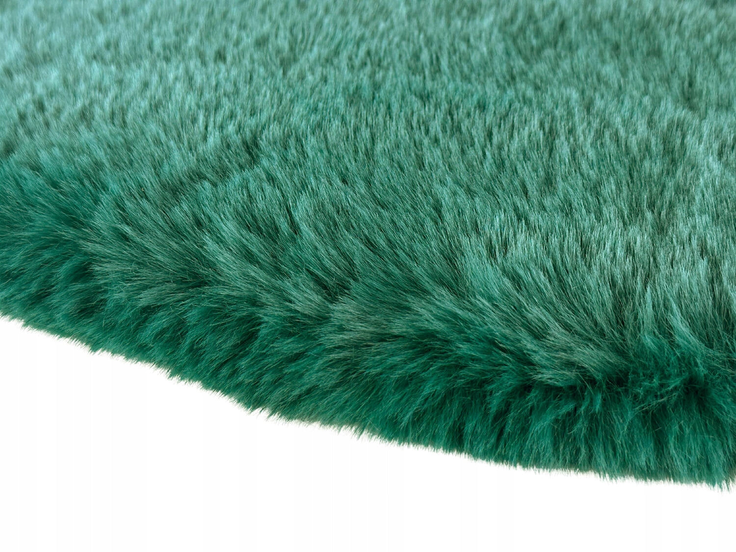 Bathroom Rug Anti-Slip Lombok Soft Fluffy Green 50x80 cm Brand Euromat