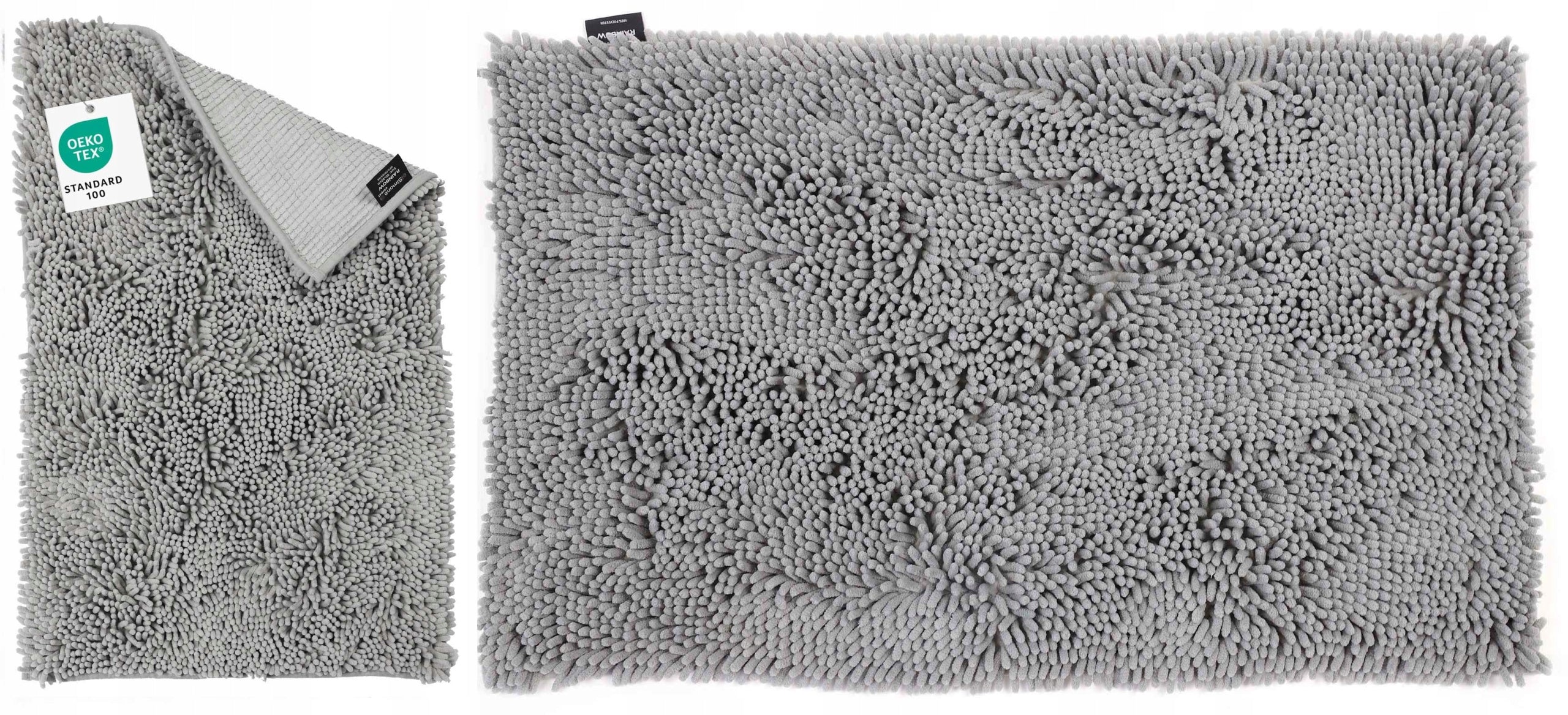 Bathroom Rug, Anti-Slip, Soft, Washable, Set of 2 Mats Brand ELSIMONE CARPET