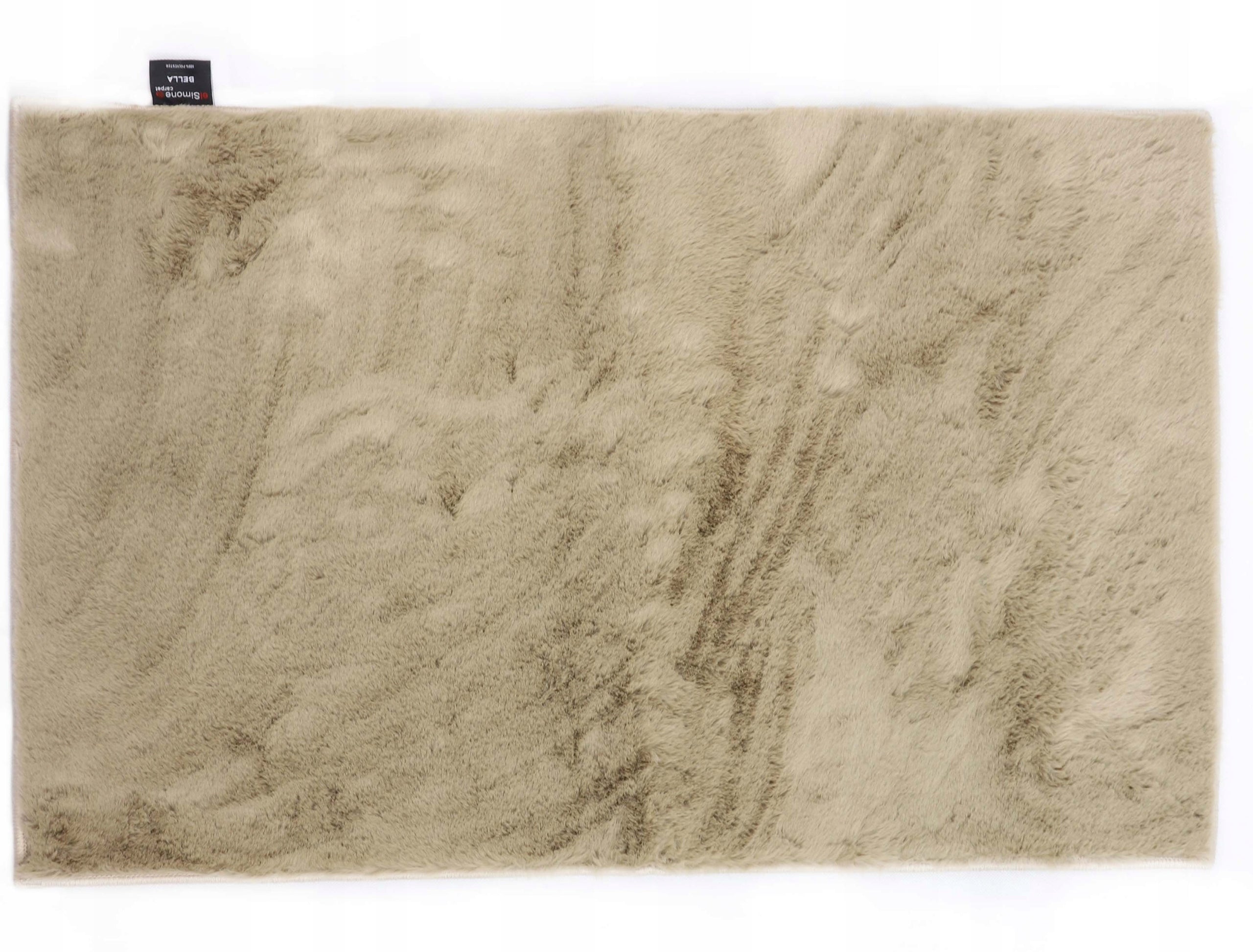 Bathroom Rug Anti-slip Soft Rabbit Beige 80x120 cm Bella Brand ELSIMONE CARPET