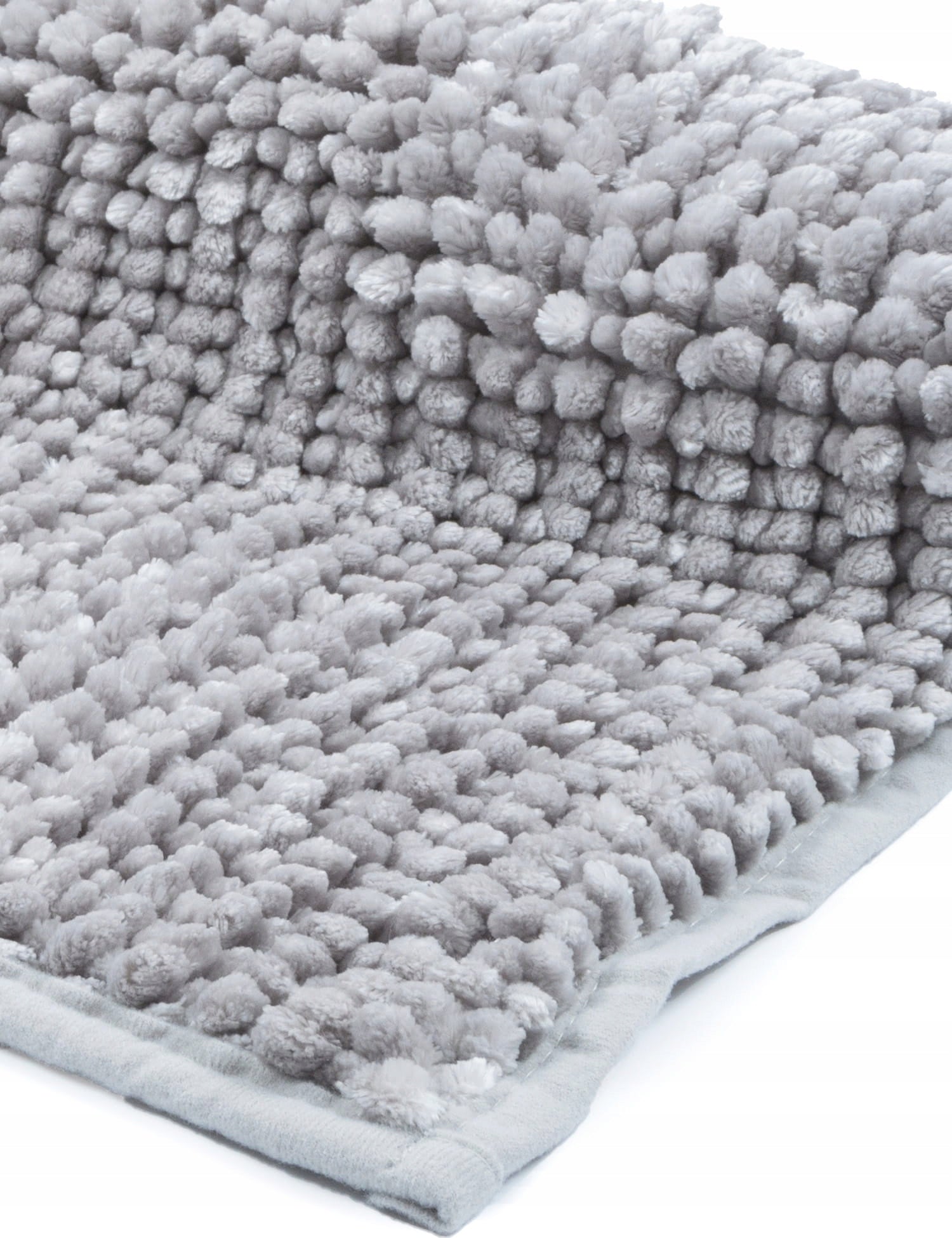 Bathroom Rug BATHROOM MAT 40x60 SOFT THICK Chenille gray Brand e-floor