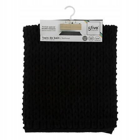 Bathroom Rug Colors 50x120cm black Length 120 cm