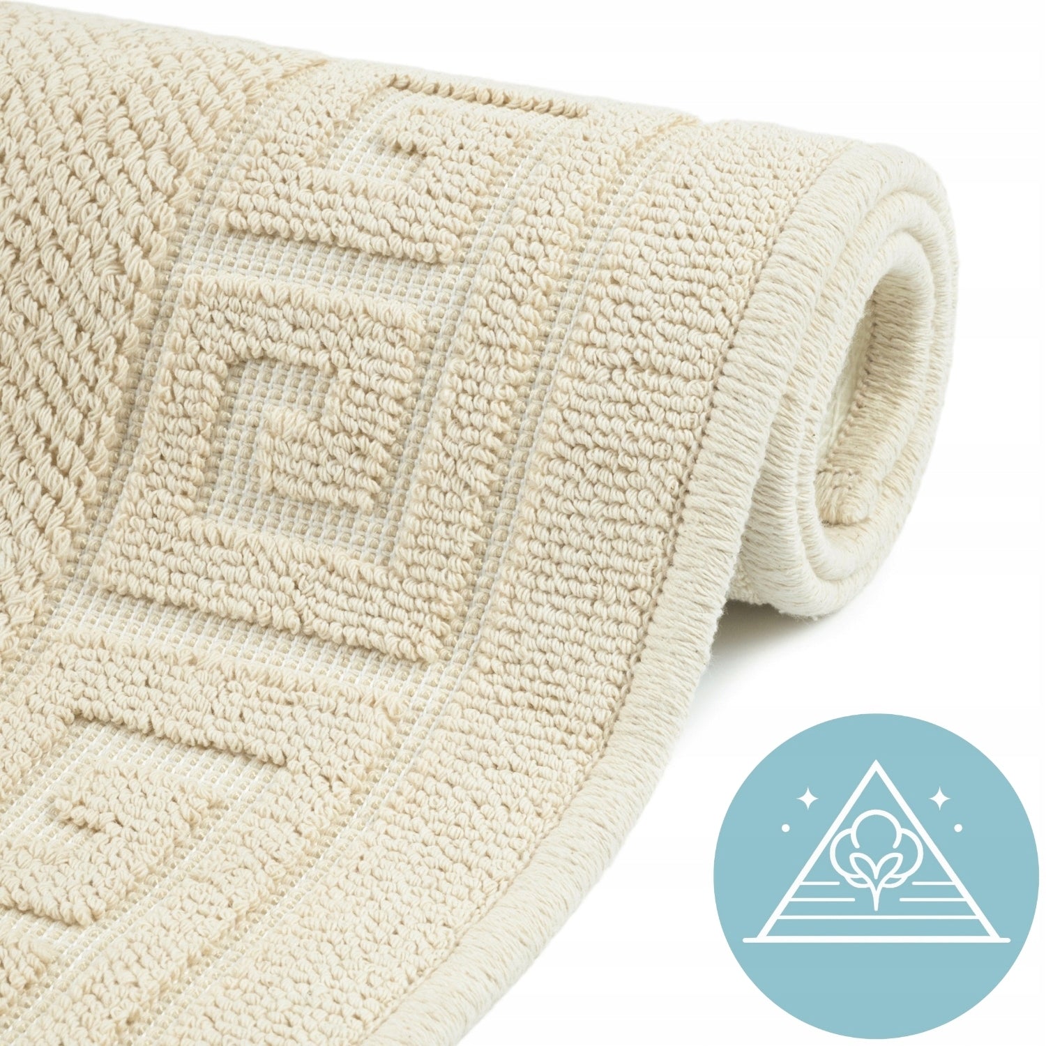 Bathroom Rug Cotton Egyptian Hotel Anti Slip Cotton 50x80 Packaging status original