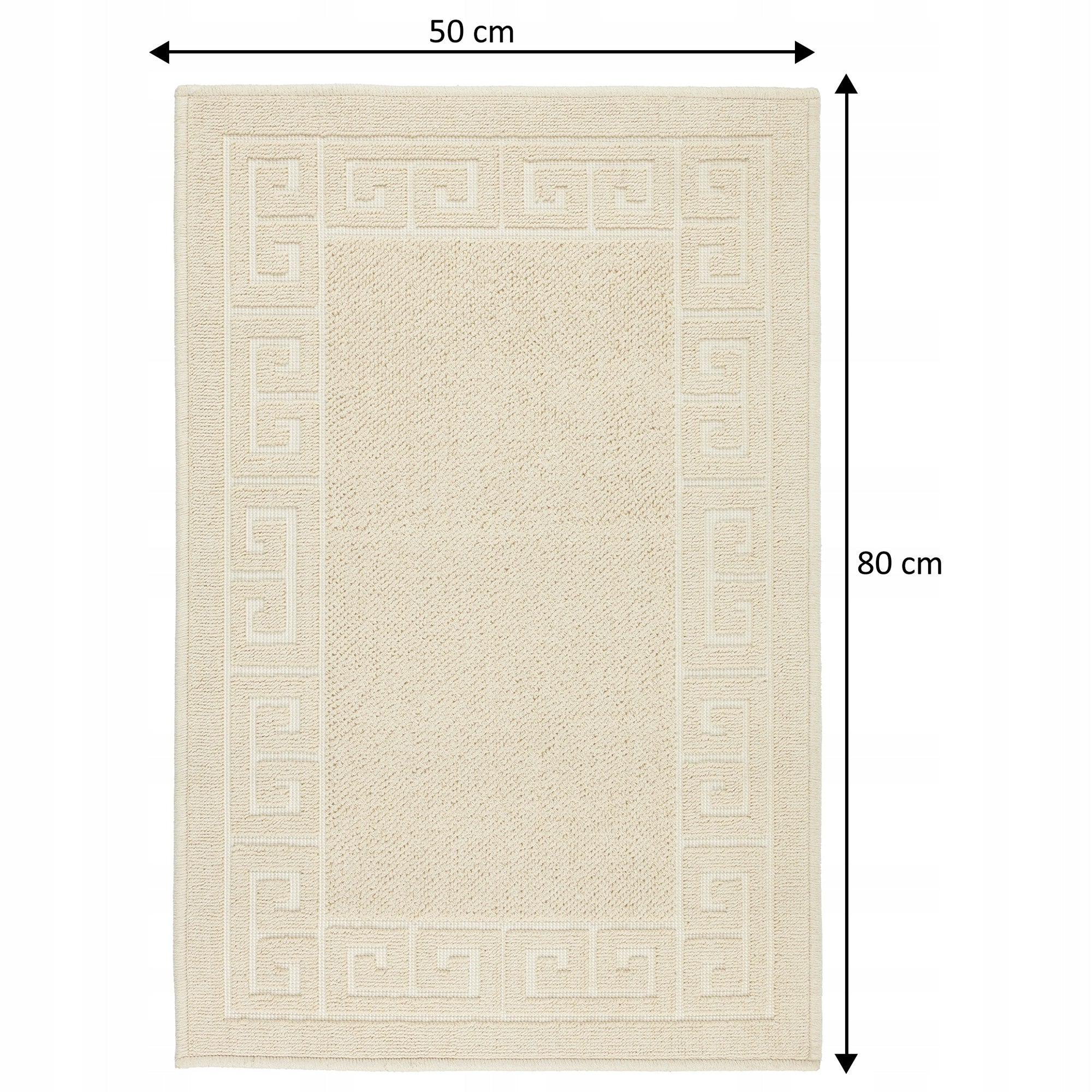 Bathroom Rug Cotton Egyptian Hotel Anti Slip Cotton 50x80 Thickness 8 mm
