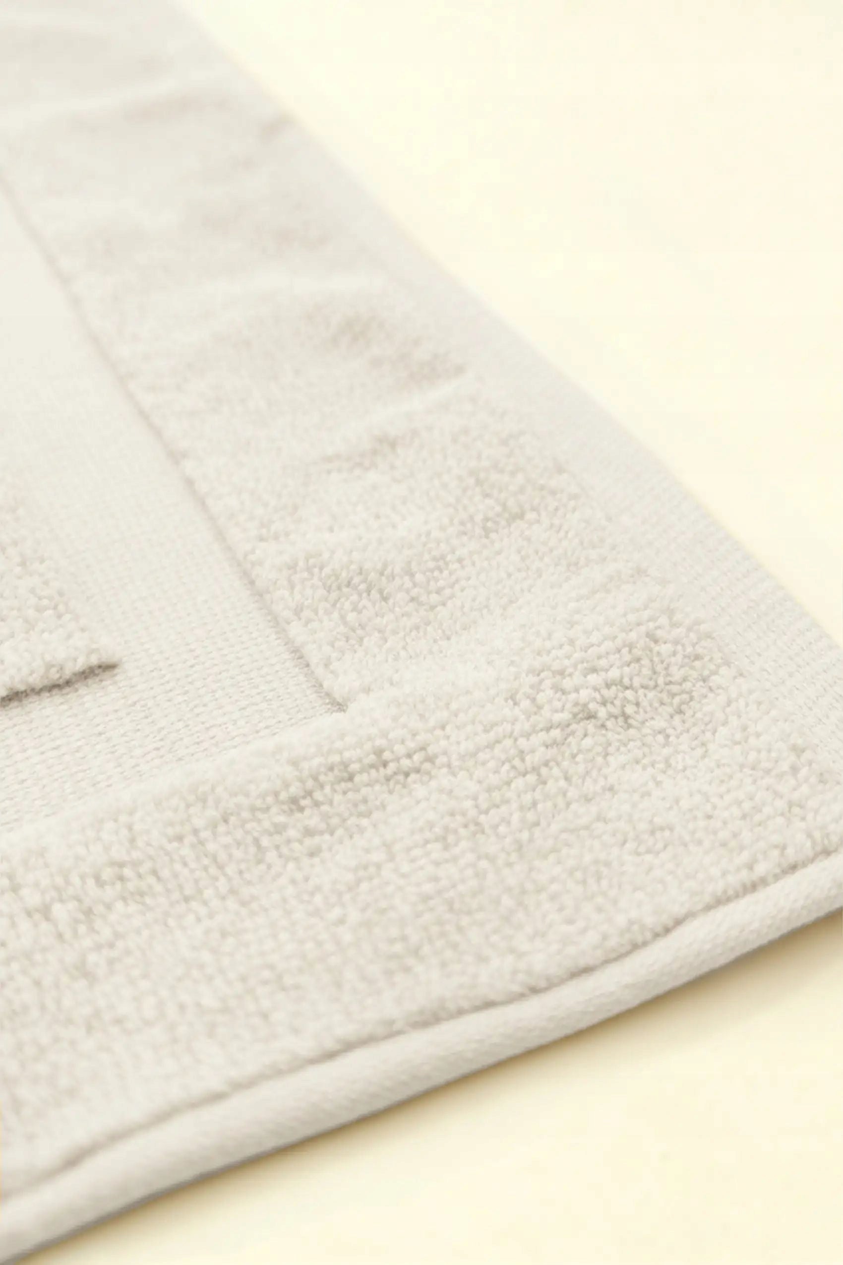 Bathroom Rug Cotton Ravo 50x70 Cream Length 70 cm