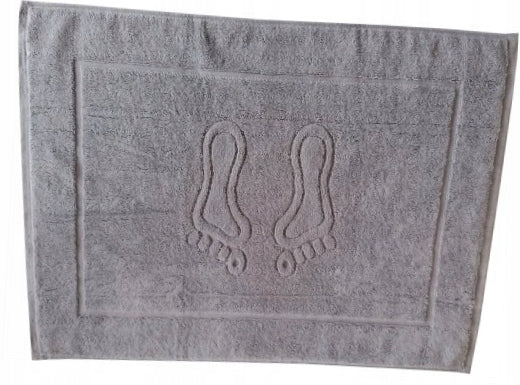 Bathroom Rug Grey Towel Foot Durable 50x70 650g/m2 100% Cotton Manufacturer code Ręcznik stopka Rosa dywanik 50x70 650g/m2