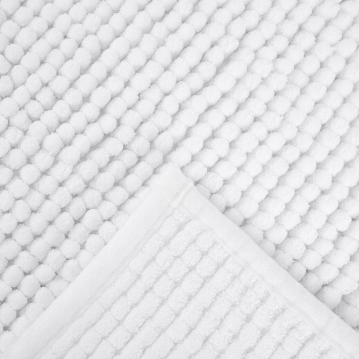 Bathroom Rug JON Anti-slip white 50x70 cm HOMLA Length 70 cm