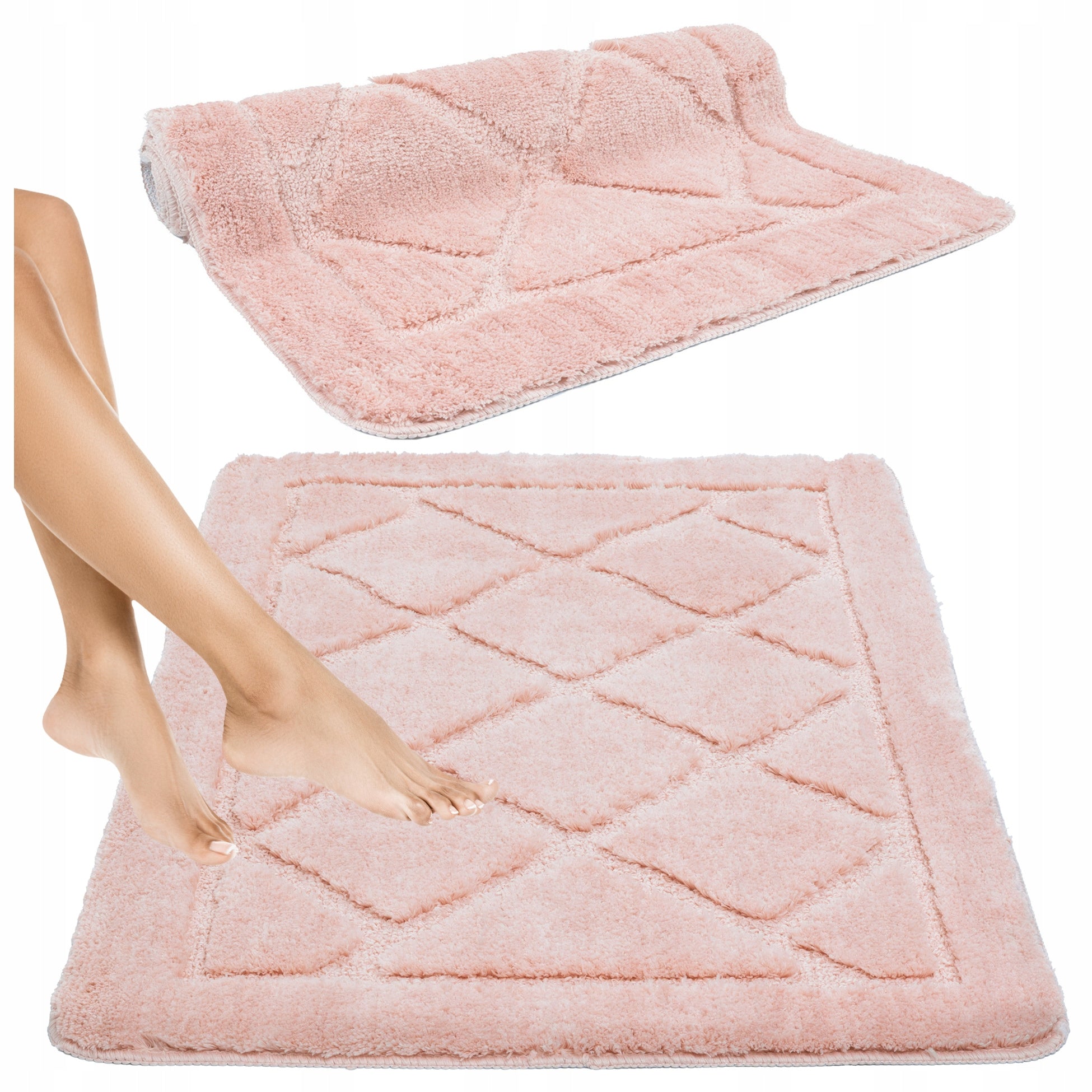 Bathroom Rug Large 60x100 Soft Fluffy Soft Anti Slip For Laundry EAN (GTIN) 5904024203254