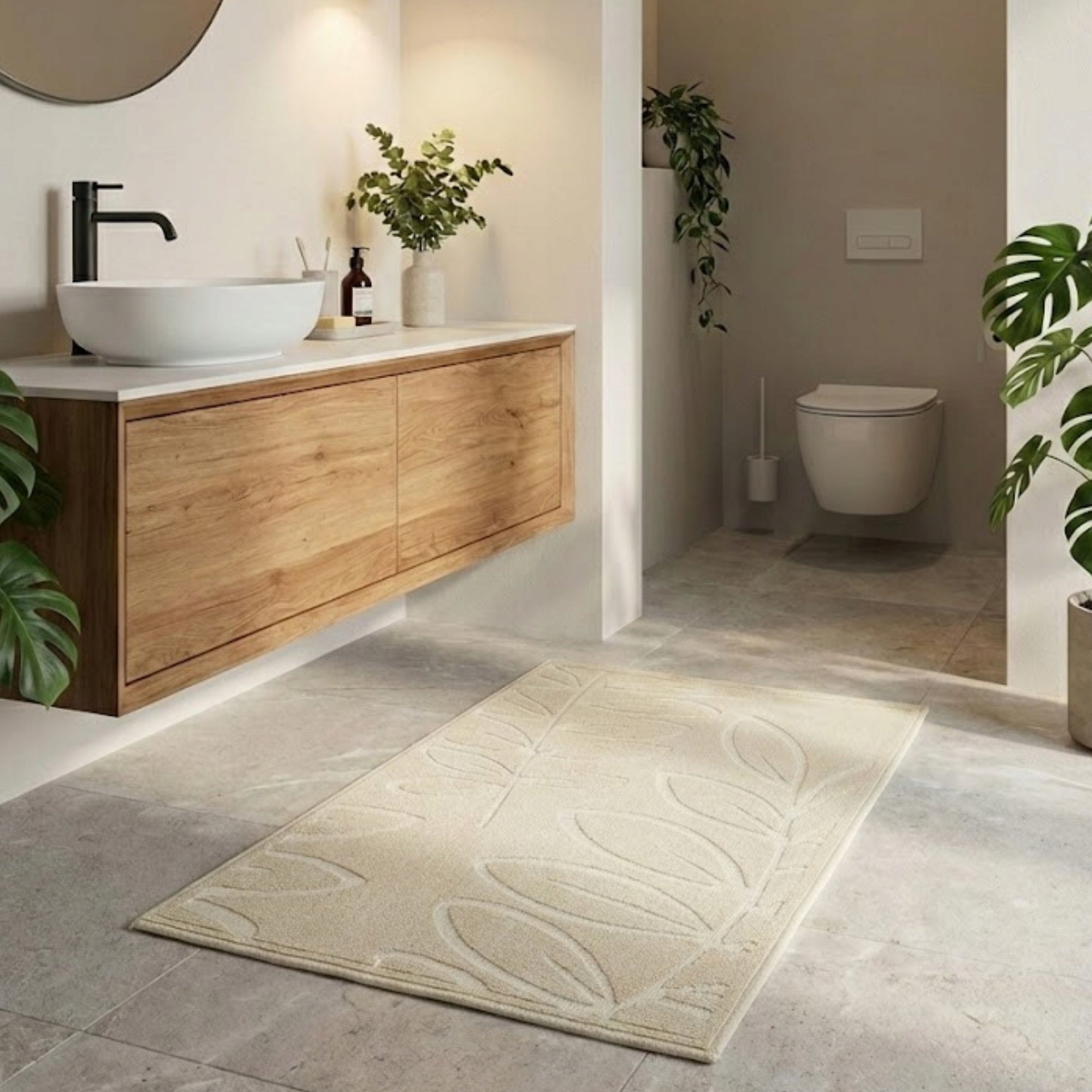 Bathroom Rug Large 73x135 Egyptian Cotton Anti Slip Hotel Cotton Manufacturer code EF0416