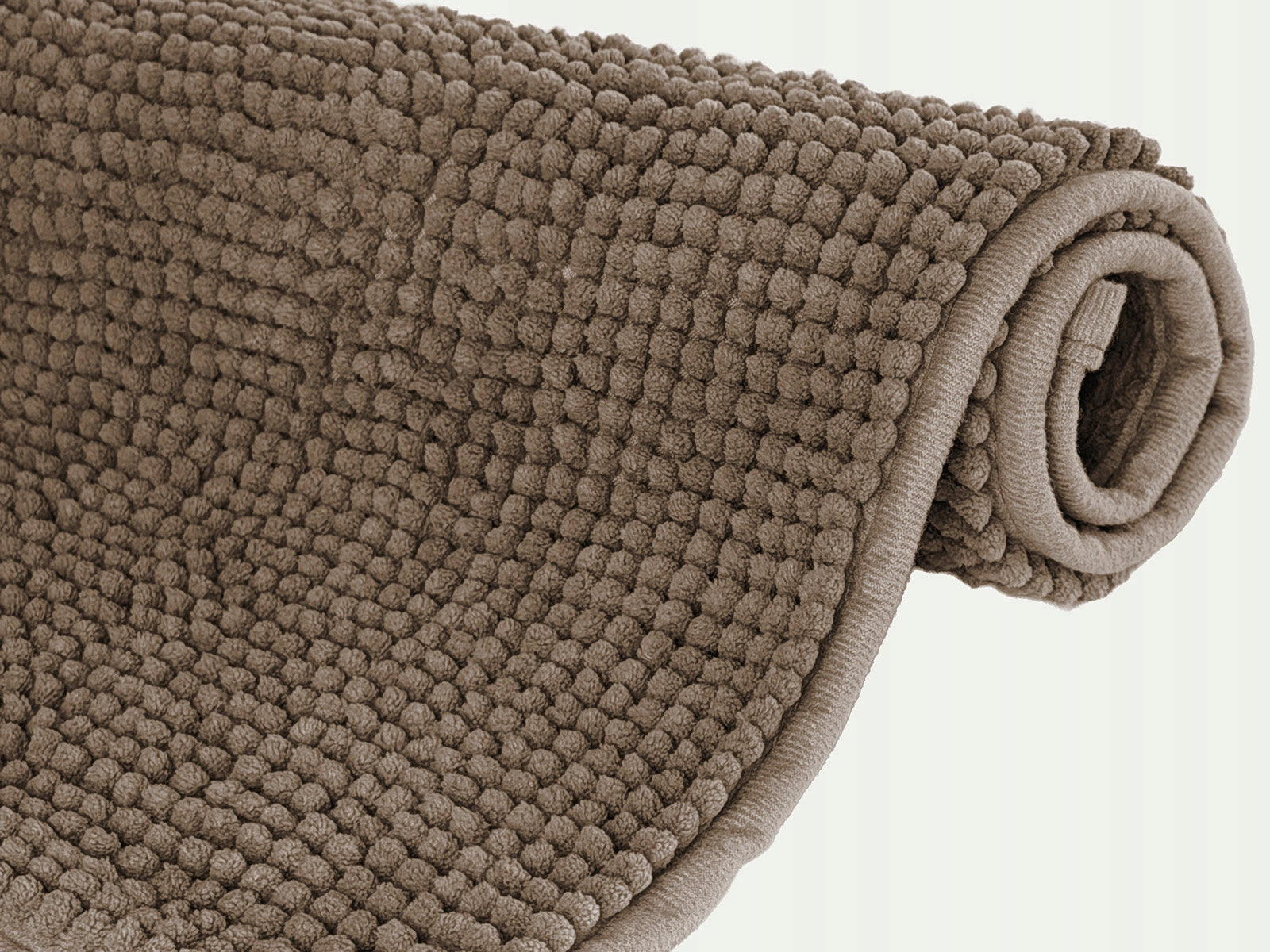 Bathroom Rug Madura Anti-slip Soft Brown 40x60 cm