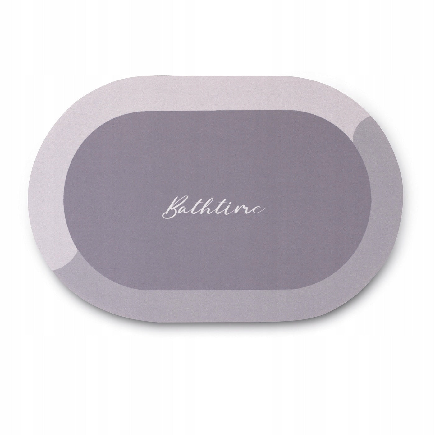 Bathroom Rug Mat Bathtime 60 x 40 cm Oval Product width 40 cm