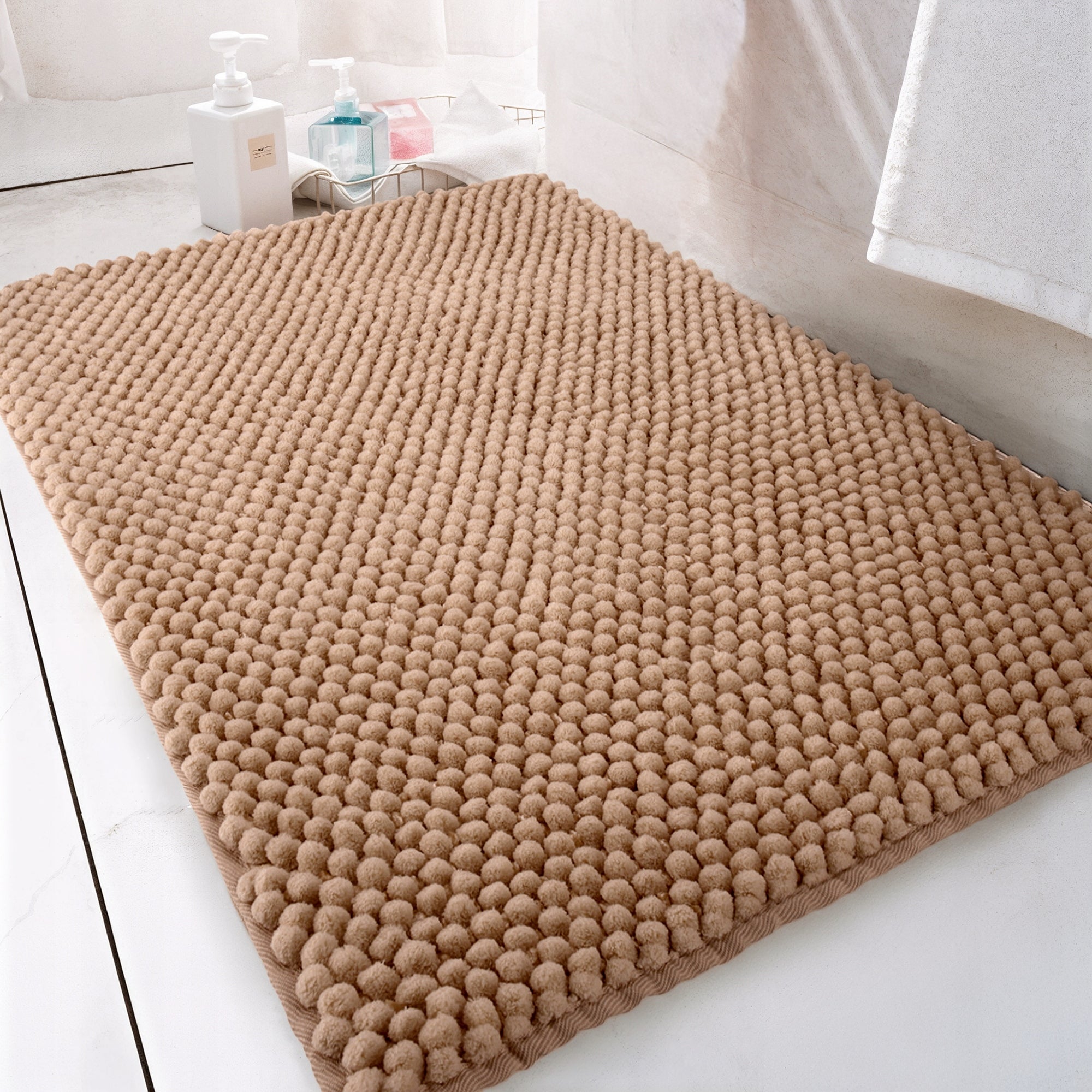 Bathroom Rug Non-Slip Soft 50x80 DarianA Caramel Pineapple Manufacturer code 1000009840
