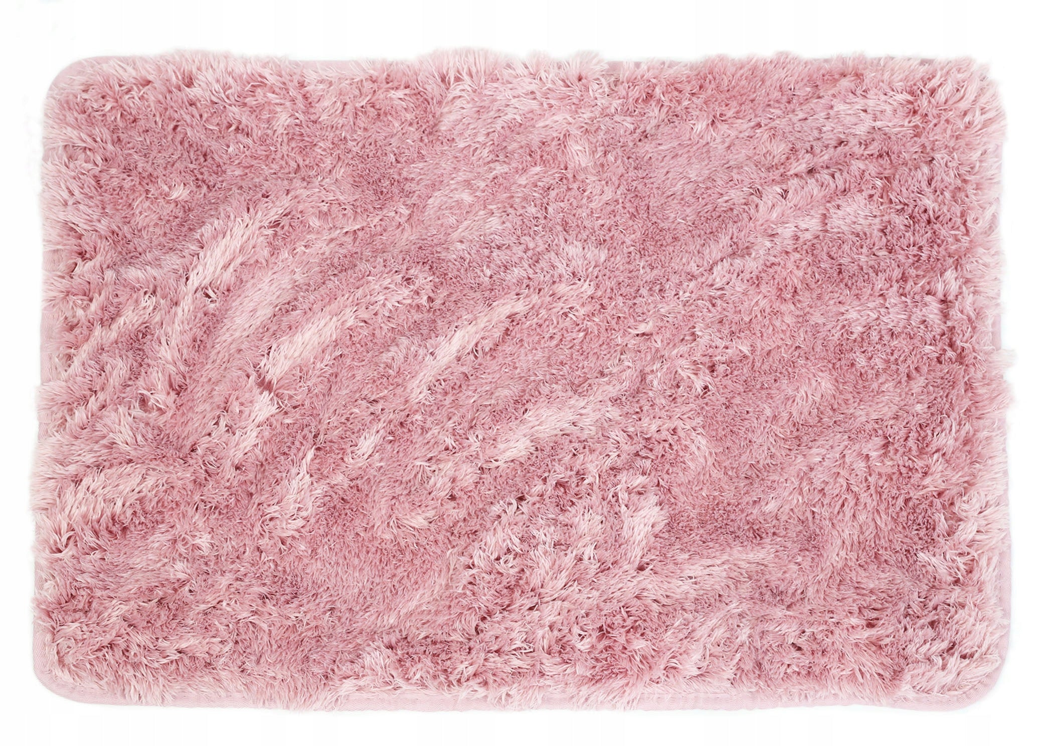 Bathroom Rug Plush Anti-Slip Pink 40x60cm Product width 40 cm