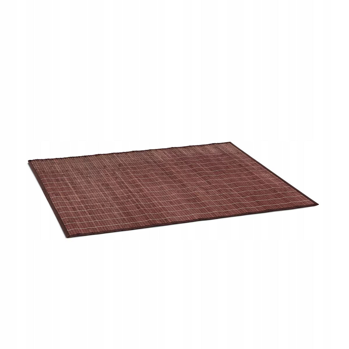 Bathroom Rug Relaxdays, bamboo, brown, 100x80 cm