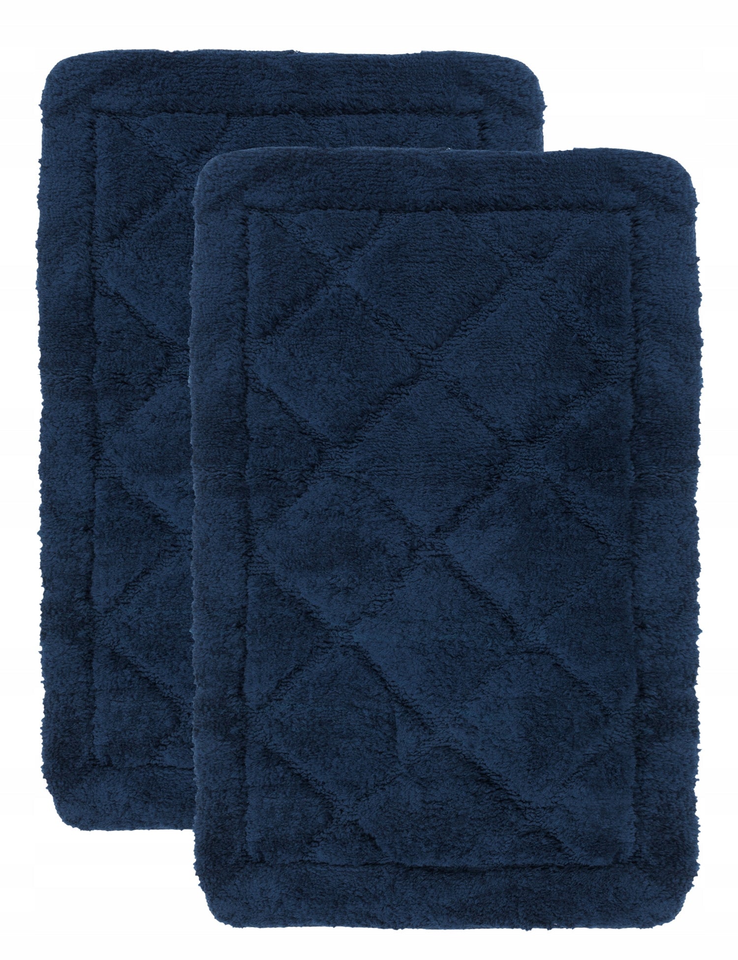 Bathroom Rug Set 2pcs 40x60cm Non-Slip Soft Absorbent