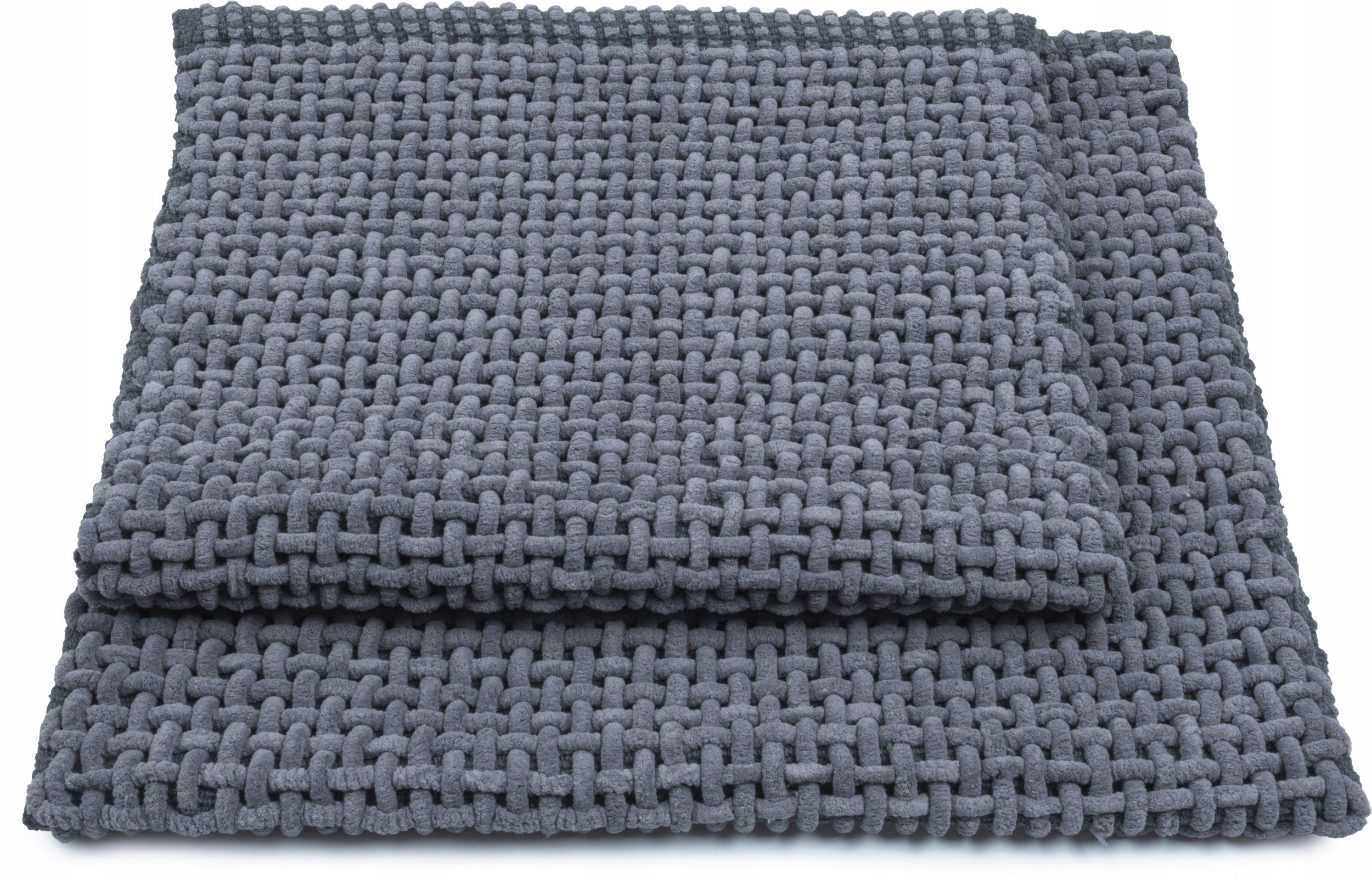 Bathroom Rug, Soft, Absorbent, Washable, Cotton, Braided, 50x80cm Brand e-floor