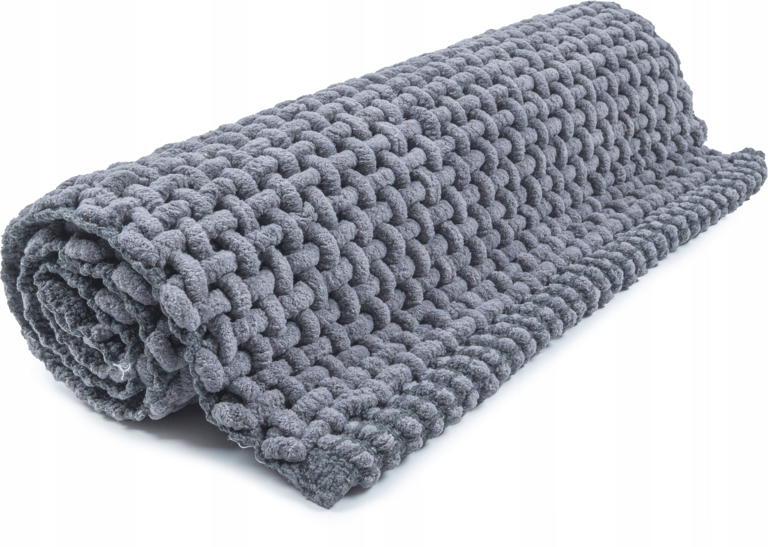 Bathroom Rug, Soft, Absorbent, Washable, Cotton, Braided, 50x80cm Length 80 cm
